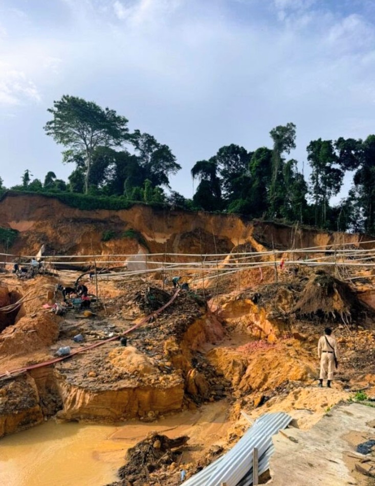 Six illegal mines shut down, 38 arrested
