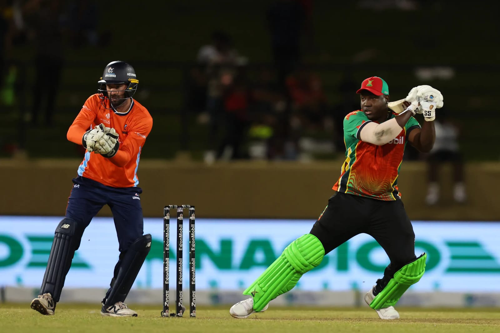 Rovman Powell hit the winning runs