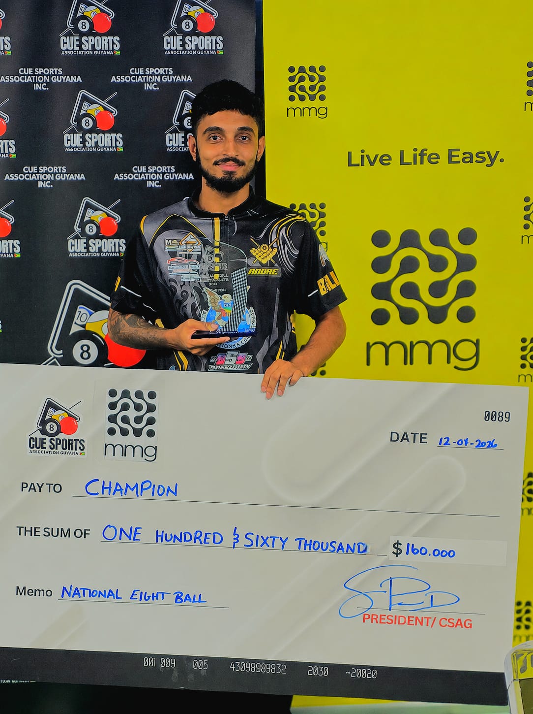 Andre Boyce crowned 2026 National 8-Ball Champion